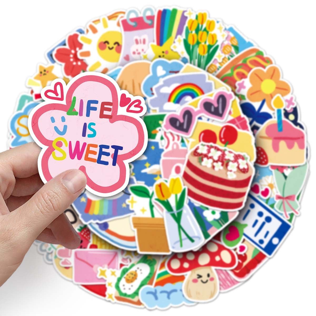 STEPDIY Cute Cartoon Game Merchandise Waterproof Self-Adhesive Stickers