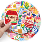 STEPDIY Cute Cartoon Game Merchandise Waterproof Self-Adhesive Stickers