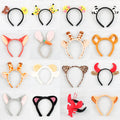HOHO MONKEY Cute Animal Hair Bands, Giraffe Horn & Panda Antler Headbands, Cat & Bunny Ear Hair Accessories, Trendy Cartoon Headwear
