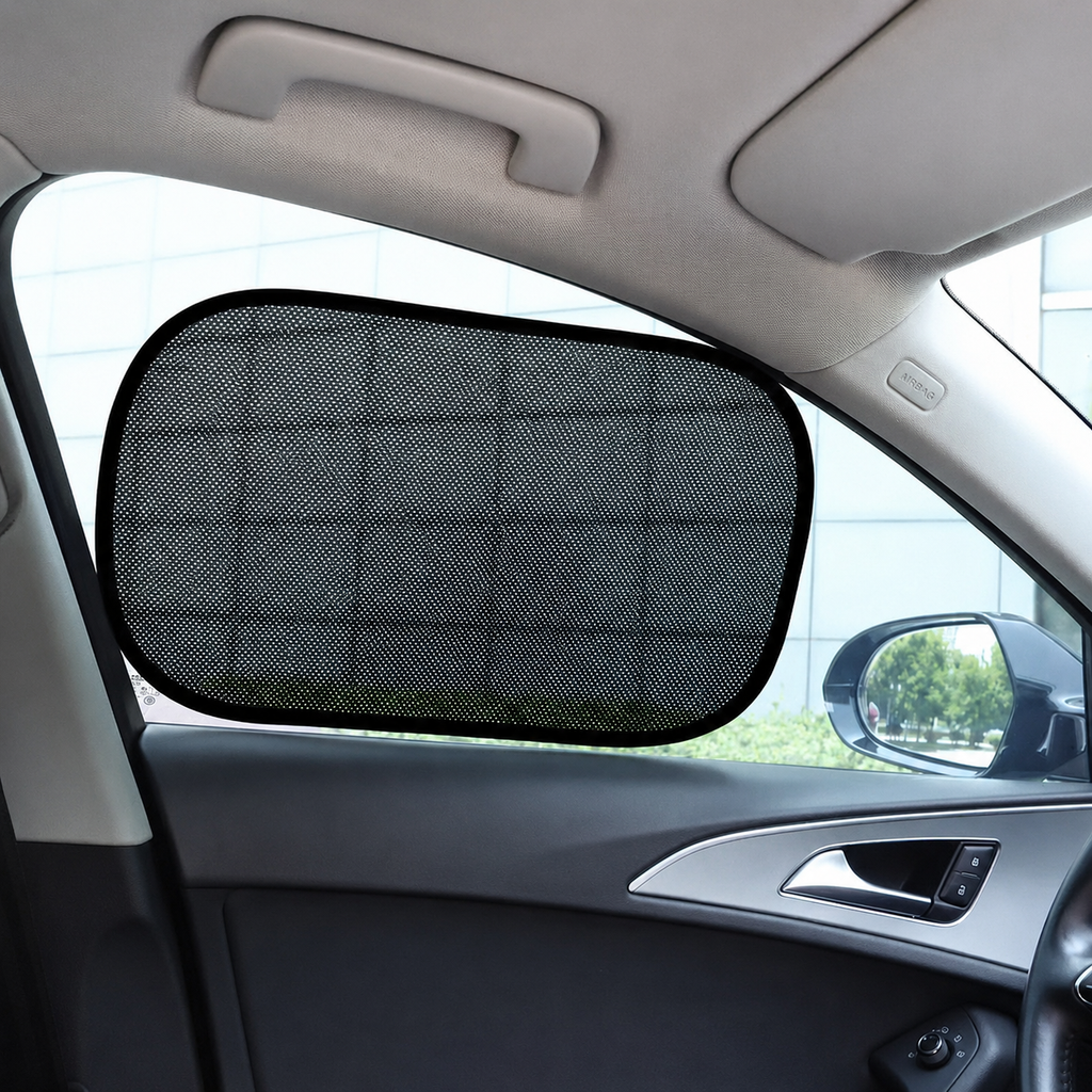 NETBROS  Car window shades, Static Adsorption Car Side Window Sun Shade, Summer Special Sun Protection Heat Insulation Light Blocking Car Window Visor